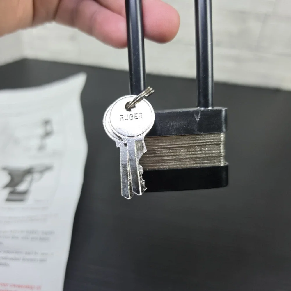 Ruger - Pad Lock- #5035- 2 Keys- Gun Lock - New/ OPEN box
